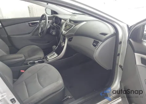 2011 Hyundai Elantra Gls from USA, damaged, VIN 5NPDH4AE6BH001168